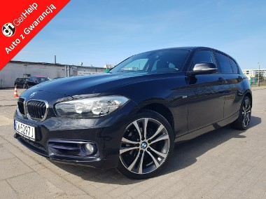BMW SERIA 1 118d 2,0d SportLine 150KM Navi Klimatronik Zarejestrowany Gwarancja-1