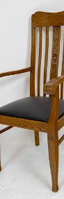Secesja krzesła 4 + 2 fotele secesyjne repliki dębowe nowe-4
