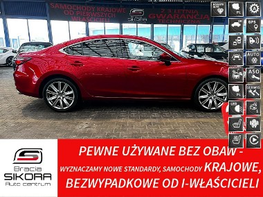 Mazda 6 III Skóra+Led+ACC+HEADUP+Kamera 360+BOSE 1Właś. KRAJOWY Bezwyp ASO FV23%-1
