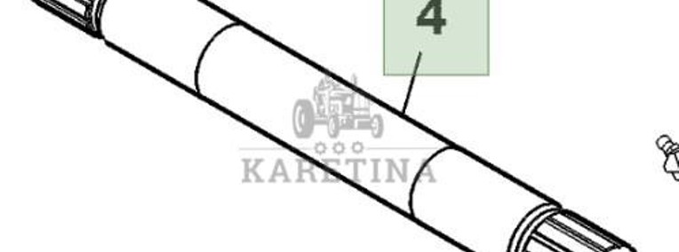 John Deere 6R 6090M Wał Wachliwy L168344 NOWY-1