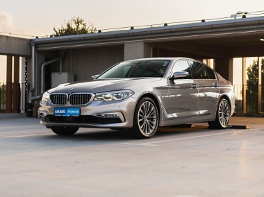 BMW SERIA 5 , Salon Polska, Serwis ASO, Automat, VAT 23%, Skóra, Navi,-1