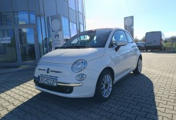 Fiat 500 LOUNGE Cabrio 1.3 16V MJET 95KM, boogate wyposażenie, serwisowany