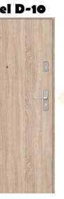 Drzwi wejściowe z montażem ZEWNĘTRZNE drewniane, metalowe do mieszkań, domów-4