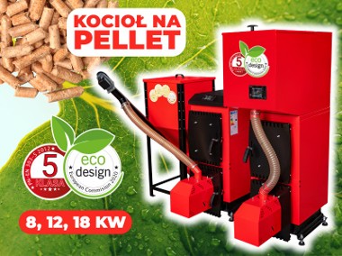 Kocioł Piec 5 KLASA na Pellet Z Podajnikiem PellPell 8 kW, 12 kW, 18 kW-1