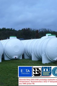 Zbiornik zbiorniki ekologiczne na RSM, gnojowice, wodę, p-poż, solankę Atest ITB-2