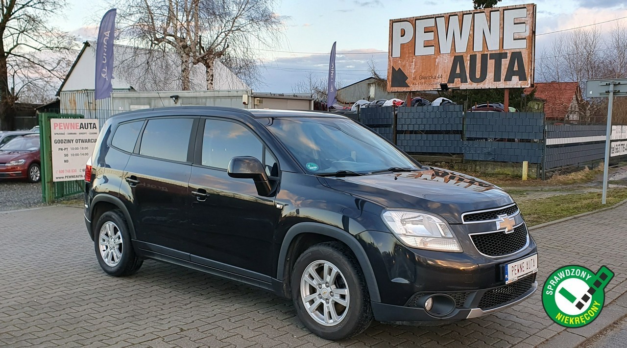 Chevrolet Orlando 7-osobowy/Klimatronik/Alufelgi/Czujniki parkowania/Zadbany