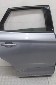 OPEL GRANDLAND X DRZWI TYLNE PRAWE KOMPLETNE LAKIER KCAC 2017--2