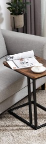 Mały stolik kawowy, pomocniczy, boczny, pod sofę łóżko, industrialny, loft-3