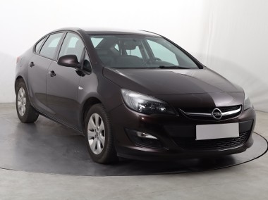 Opel Astra J , Salon Polska, Skóra, Klima, Tempomat, Parktronic-1