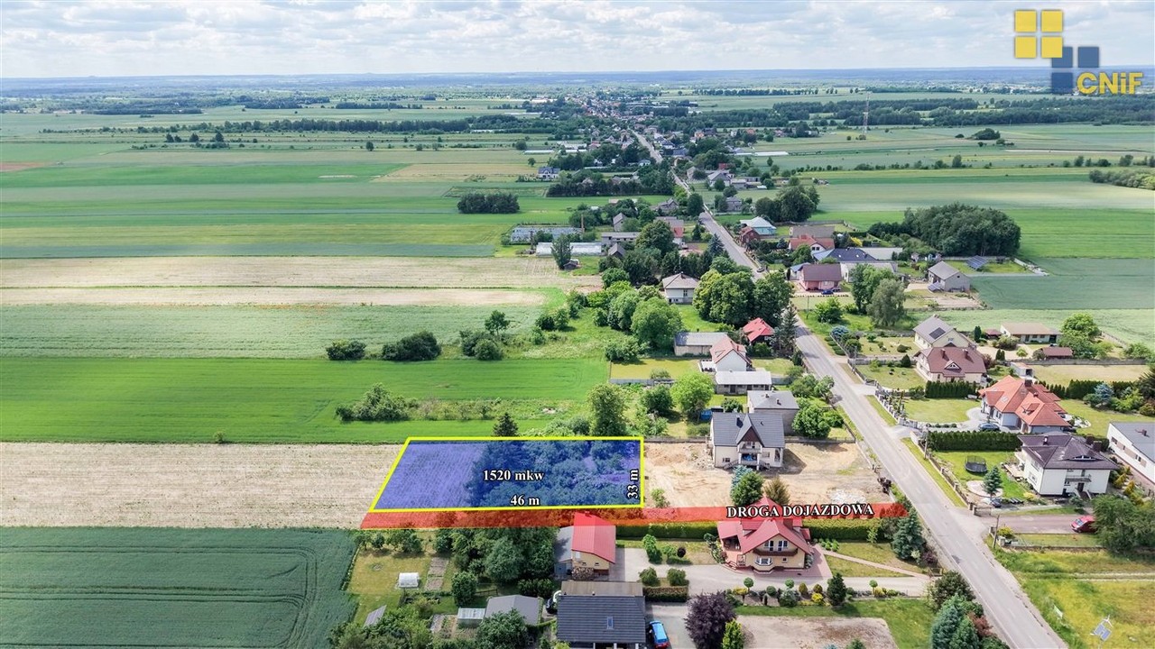 Wyjątkowa działka budowlana w Mykanowie – pohled 6