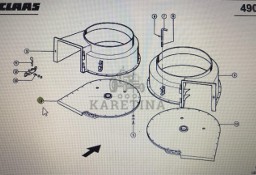 CLAAS 00 0797 629 1/00 0797 626 0/Claas podłoga/Claas Lexion 580