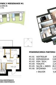 Dom w zabudowie bliźniaczej - Przybyszówka-2