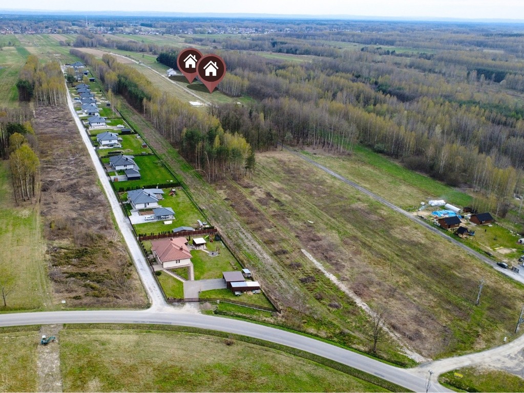 Działka w granicy lasu I Nowe kameralne osiedle - Widok 2