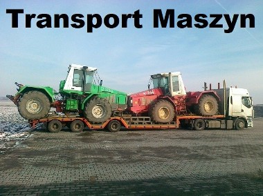 Niskopodwoziowy Transport Maszyn Rolniczych Budowlanych Ponadgabarytowy KIELCE-1