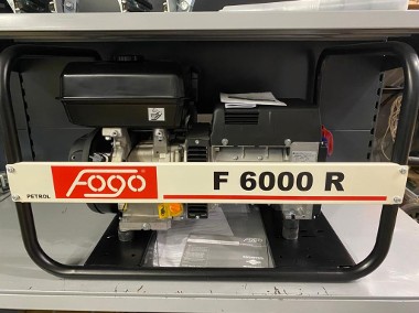 Agregat Prądotwórczy FOGO F6000R AVR Stabilizacja 3 Fazy 1 Faza-1