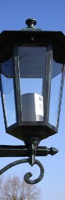 vidaXL Stojąca lampa ogrodowa 2-ramienna, 215 cm, ciemnozielona/czarna 40247-3