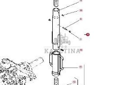 Valtra S274 S294 S324 S394 Fendt S927 S930 S933 S939 Wieszak Ramię Łącznik Jarzmo 4375035M91