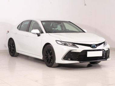 Toyota Camry VIII , Salon Polska, Serwis ASO, Automat, Skóra, Navi, Xenon,-1