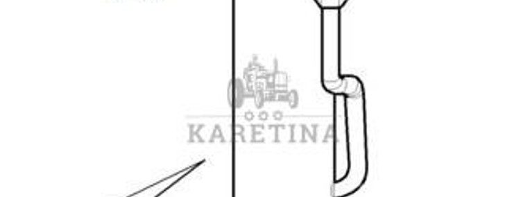 New Holland T7000 T7030 Siłownik Hydrauliczny CZĘŚCI 87644387 87648501-1