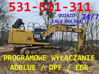 Caterpillar CAT Wyłączanie Usuwanie Adblue SCR / DPF / EGR Gdynia-1