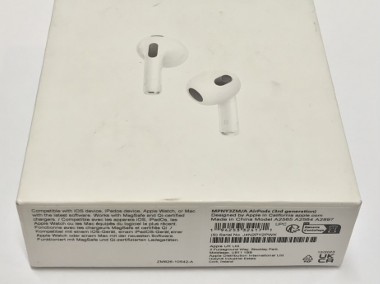 APPLE AirPods 3 Biały (MPNY3ZMA) 3rd Generation KOMPLET w pudełku OKAZJA-1