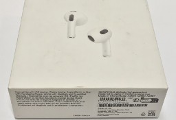 APPLE AirPods 3 Biały (MPNY3ZMA) 3rd Generation KOMPLET w pudełku OKAZJA