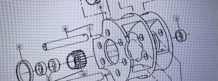 John Deere AR94152/wałek zębaty/John Deere 4555/4755/4955-1