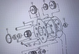 John Deere AR94152/wałek zębaty/John Deere 4555/4755/4955