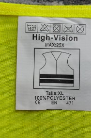 Kamizelka ostrzegawcza odblaskowa High-Vision z logo PZU-3