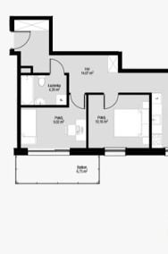 Nowa inwestycja | 3 pokoje | 2 balkon-2