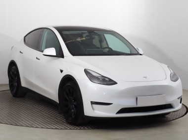 Tesla Model Y , SoH 94%, Serwis ASO, Automat, VAT 23%, Skóra, Navi,-1