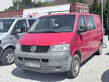 Volkswagen Transporter VW T5 1.9 TDI 102KM 5-osób, brygadówka-1