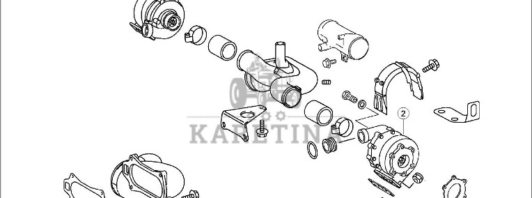 Claas Lexion 600 TURBINA DOŁADOWUJĄCA 0019906340 (100 turbina doładowania)-1