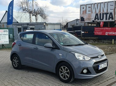 Hyundai i10 II LEDY/Alufelgi/Podgrzewana kierownica+fotele/Bardzo zadbany/Bezwypadk-1