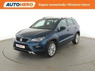 SEAT Ateca DSG full LED grzane fotele kamera i czujniki parkowania klima auto