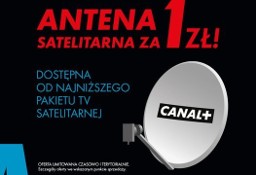 Telewizja CANAL+ Łódź - ANTENA SAT.  za 1 zł