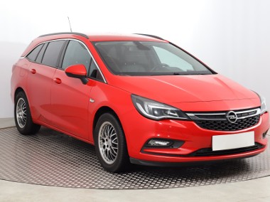 Opel Astra J , Salon Polska, GAZ, Skóra, Klimatronic, Tempomat, Parktronic-1