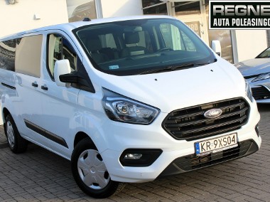 Ford Transit Custom 9-osob. L2 130KM Salon PL FV23% 1WŁ Android/Apple Tempomat-1