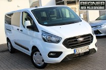 Ford Transit Custom 9-osob. L2 130KM Salon PL FV23% 1WŁ Android/Apple Tempomat