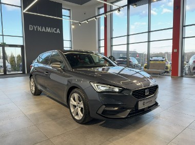 SEAT Leon III FR 1.5TSI 150KM M6 2021 r., salon PL, I właściciel, f-a VAT, gwaranc-1