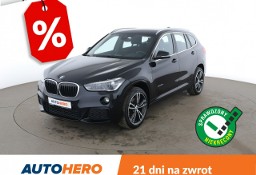 BMW X1 F48 25d M Sport Automat Navi Tempomat Grzane Sportsitze Czarny Sufit LED