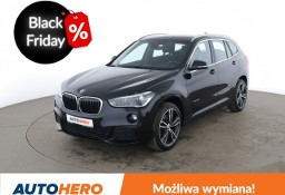 BMW X1 F48 25d M Sport Automat Navi Tempomat Grzane Sportsitze Czarny Sufit LED