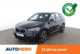 BMW X1 F48 25d M Sport Automat Navi Tempomat Grzane Sportsitze Czarny Sufit LED