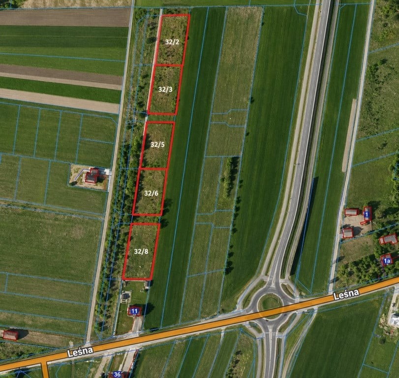 Działki budowlane od 1477 2m do 1810 m² – pohled 3