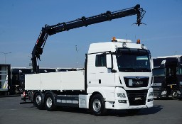 MAN TGX 26.500 / E 6 / 6 X 2 / SKRZYNIOWY + HDS / HIAB 192 ES – 3 / OŚ SKRETNA