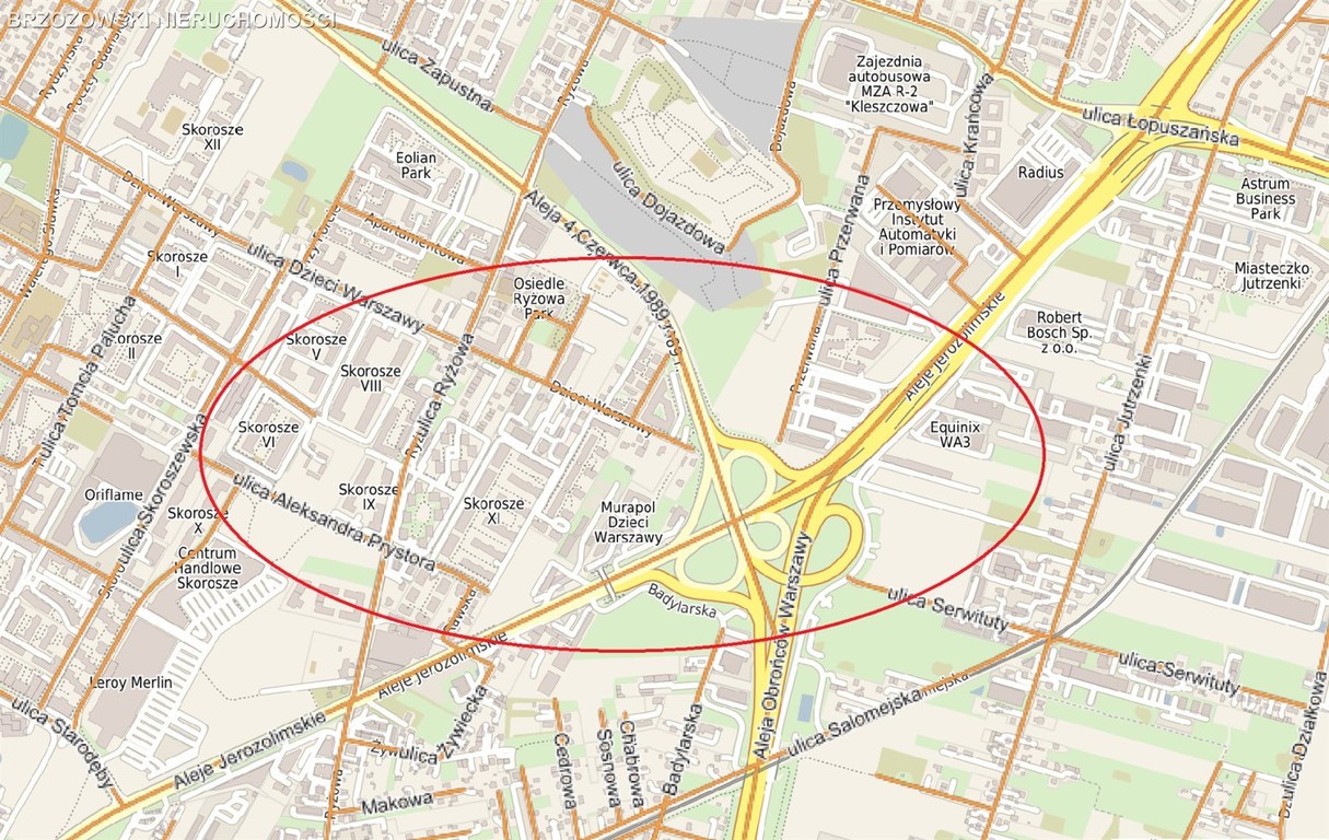 Ursus, 1925 m², MPZP, wielorodzinna, Warszawa