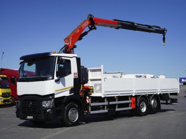 C 430 / 6 X 2 / E 6 / SKRZYNIOWY + HDS / FASSI F 195 / ROTATOR / PI-1