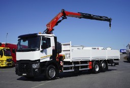 Renault Kerax C 430 / 6 X 2 / E 6 / SKRZYNIOWY + HDS / FASSI F 195 / ROTATOR / PI