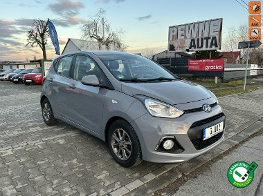 Hyundai i10 II Śliczne auto/Bogata wersja/LEDY/Alufelgi/Podgrzewana kierownica+fote-1