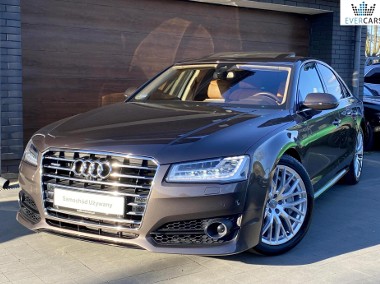 Audi A8 III (D4) 4.2TDI Exclusive SalonPL Bezwypad. 19.700km Okazja-1